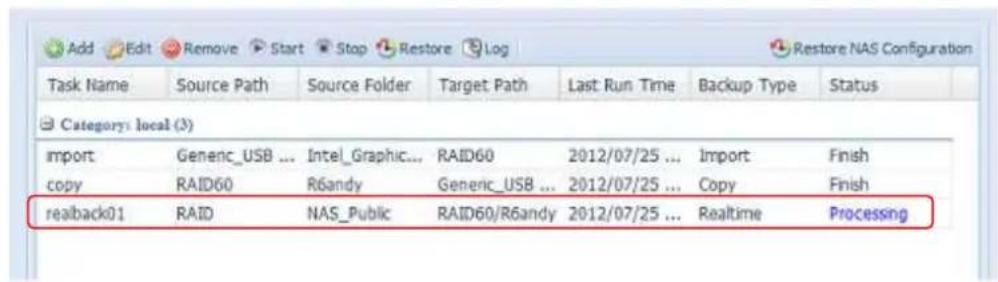 Thecus N8880U - Data Guard (Local Backup) - 23