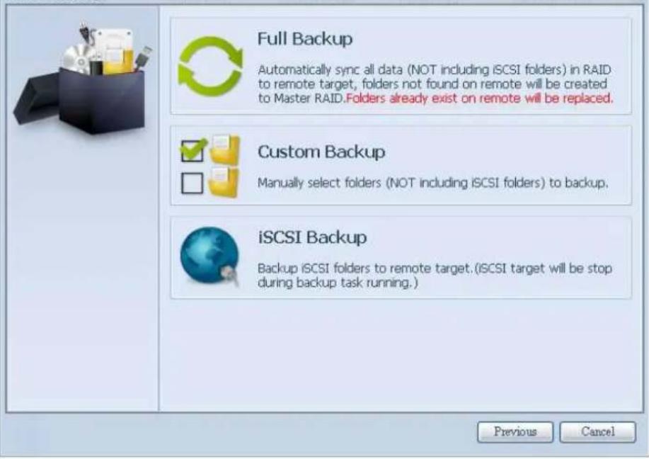Thecus N8880U - Setting up your backup task and schedule on your source NAS - 3