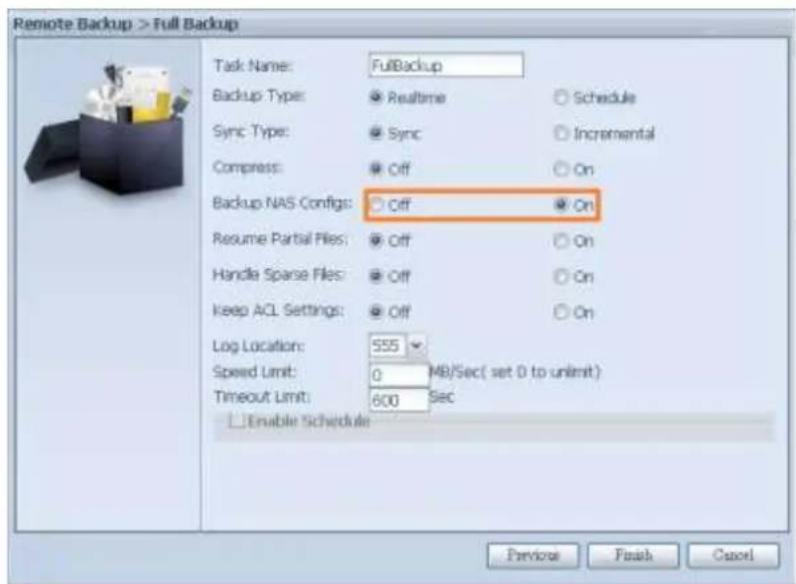 Thecus N8880U - Restore NAS Configuration - 3