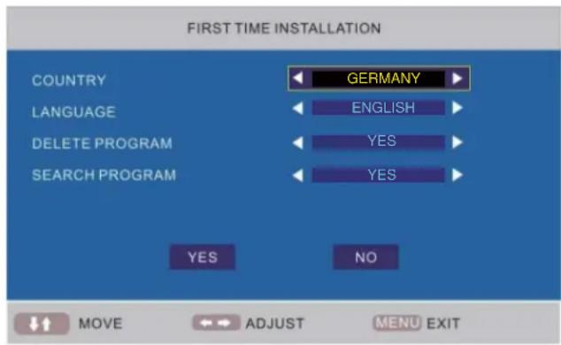 TechnoStar TF-L22B DVB-T - Voorbeeld: - 1