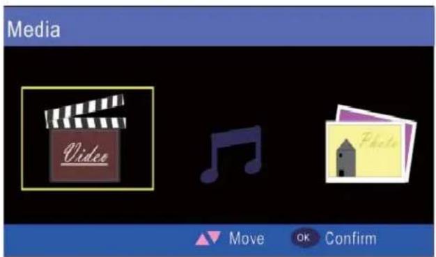 TechnoStar TF-L22B DVB-T - MEDIA MENU - 1
