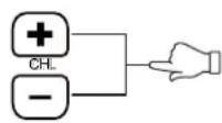 TechnoStar TF-L22B DVB-T - Select the TV channel - 2
