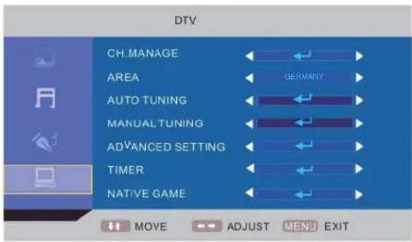 TechnoStar TF-L22B DVB-T - DTV MENU - 1
