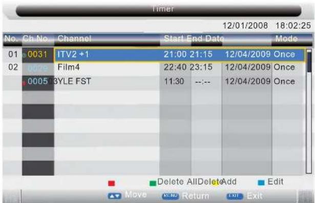 TechnoStar TF-L26B DVB-T - FUNCTIEMENU - 1