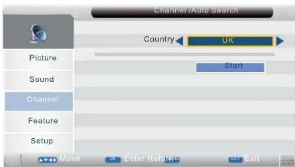 TechnoStar TF-L26B DVB-T - CHANNEL MENU - 4