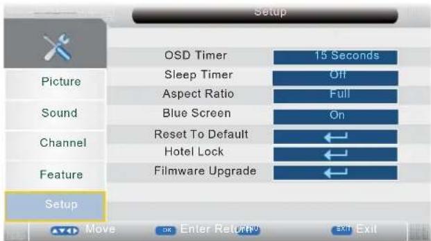 TechnoStar TF-L26B DVB-T - CHANNEL MENU - 9