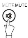 TechnoStar TF-L26B DVB-T - Mute-functie - 1