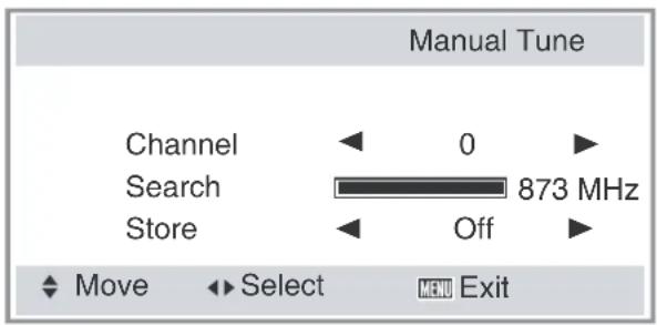 TechnoStar TF-L26B ATV - Manual Tune: - 1