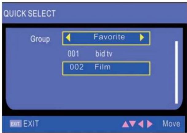 TechnoStar TF-L16B DVB-T - SCHNELLE MENÜAUSWAHL - 1