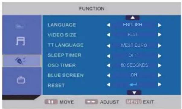 TechnoStar TF-L16B DVB-T - Main OSD : - 3