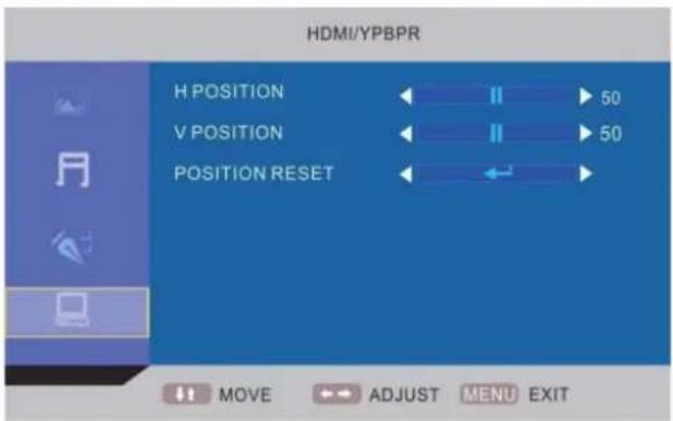 TechnoStar TF-L16B DVB-T - HDMI/YPBPR MENÜ - 1