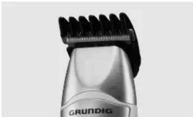 GRUNDIG MT 6740 - Haare oder Bart nach Schnittlängen schneiden ... - 1