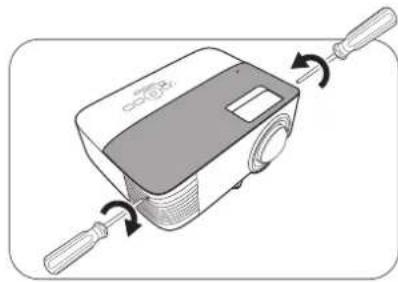 BENQ MW732 - Resetting the lamp timer - 1