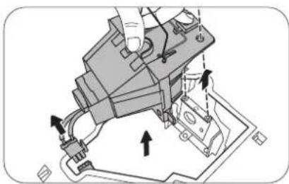 BENQ MW732 - Replacing the lamp - 8