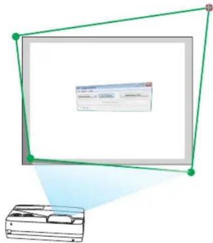 NEC NP-UM352W - Projecting an Image from an Angle (GCT) - 8