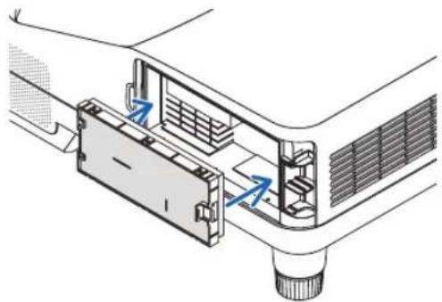 NEC NP-UM352W - Attach the four filters to two filter cases (large and small). - 3
