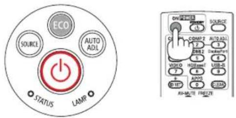 ECO SOURCE AUTO ADL STATUS LAMP ON POWER SOURCE 10 COMP 2 AUTO ADL 2 3 DRM 2 CablePart 5 6 VIDEO HOLTmeter USB-R 7 8 R APOS 0 CLEAN AI-MUTE FREEZE