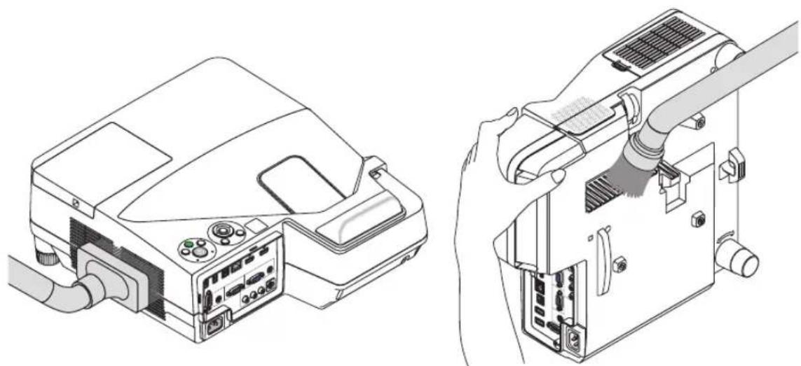 NEC NP-UM352W - ③ Cleaning the Cabinet - 1