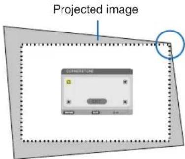Projected image