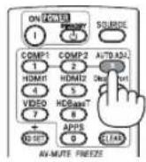 NEC NP-UM352W - Adjusting the Image Using Auto Adjust - 4