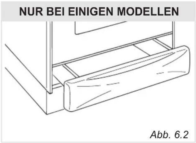 NUR BEI EINIGEN MODELLEN Abb. 6.2