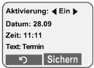 SIEMENS SX445isdn - Beispiel mehrzeilige Eingabe - 1