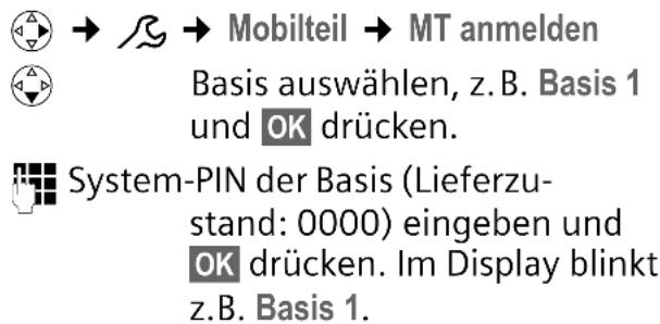 SIEMENS SX445isdn - Am Mobilteil - 1