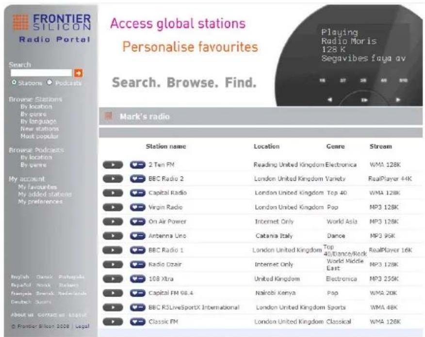 Muvid IR 715-2 - Internetradio und Portal-Registrierung - 1