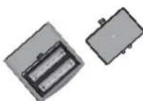 Muvid IR 715-2 - Einsetzen von Batterien - 1