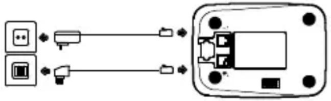AUDIOLINE Wave 182 ECO - Connecting the base station - 2