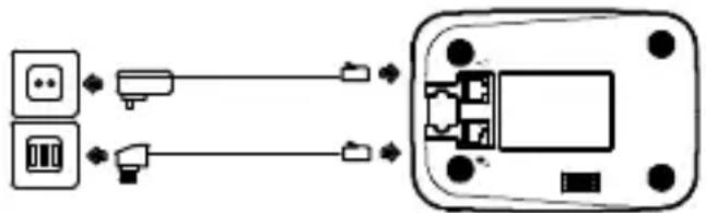 AUDIOLINE Wave 100 ECO - Connecting the base station - 2