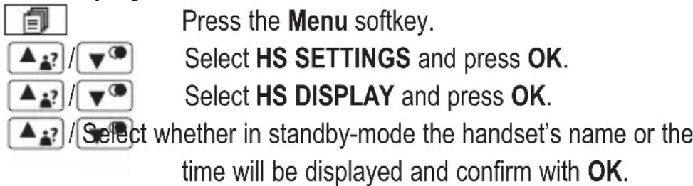 AUDIOLINE Switch 20x - Setting the display - 1