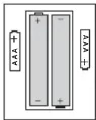 AUDIOLINE Studio 80-B - Fitting standard batteries - 1