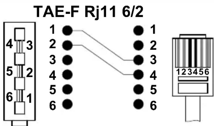 AUDIOLINE Sprint 180 - Replacing the telephone connection cable - 1