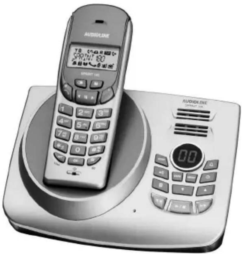 AUDIOLINE Sprint 180 - Schnurloses digitales DECT-Telefon Cordless digital DECT telephone - 1