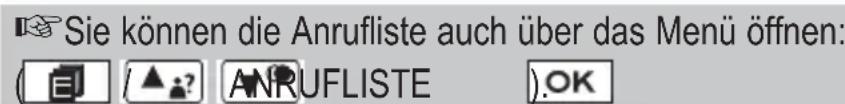 AUDIOLINE Splash 18x - Anrufliste bearbeiten - 2