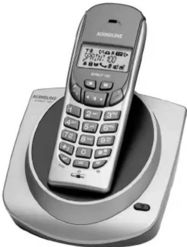 AUDIOLINE Sprint 100 - Schnurloses digitales DECT-Telefon Cordless digital DECT telephone - 1