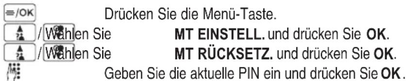 AUDIOLINE Splash 38x Combo - Mobilteil in den Auslieferungszustand zurücksetzen (nur Mobilteil) - 1