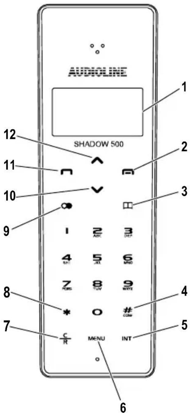 AUDIOLINE Shadow 50X - Handset - 1