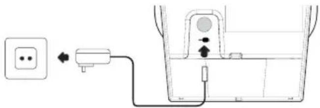 AUDIOLINE Polo 883 - Connecting the charging station ^2 - 1