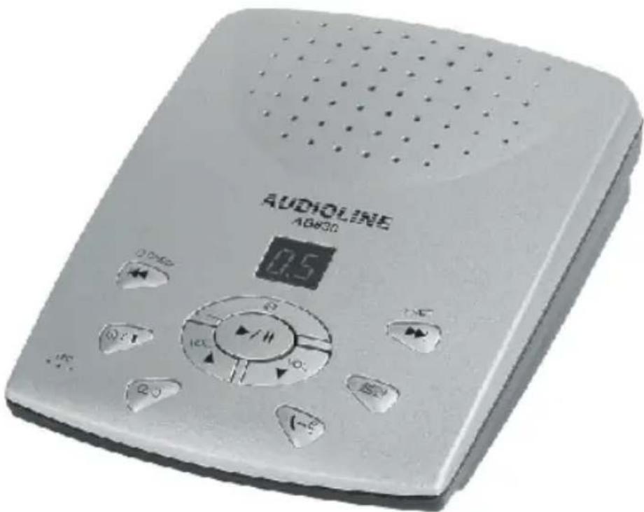 AUDIOLINE AB830 - Digitaler Anrufbeantworter Digital Answering Machine - 1