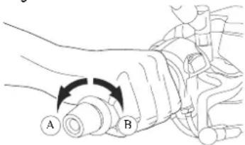 A B