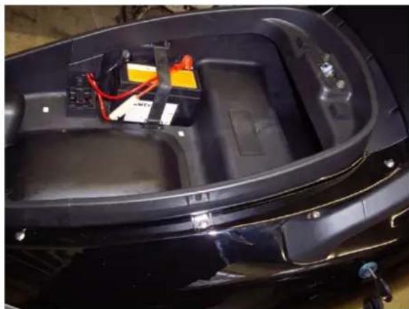 Saro Tourer Grand Europan 125 - Batterie - 1