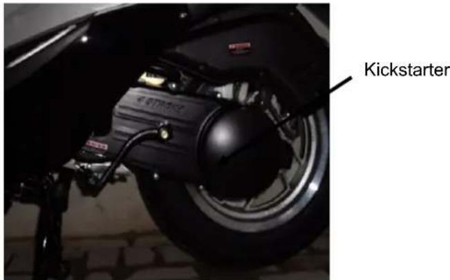Saro GT 125er - B) Der Kickstart (Nach langer Standzeit oder bei kaltem Wetter) - 1