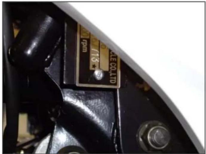 Saro GS - Motor- und Fahrgestellnummer - 2