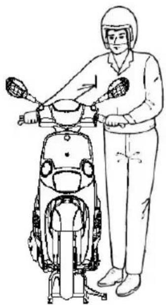 SYM E-Virid - STEERING HANDLEBAR INSPECTION - 1