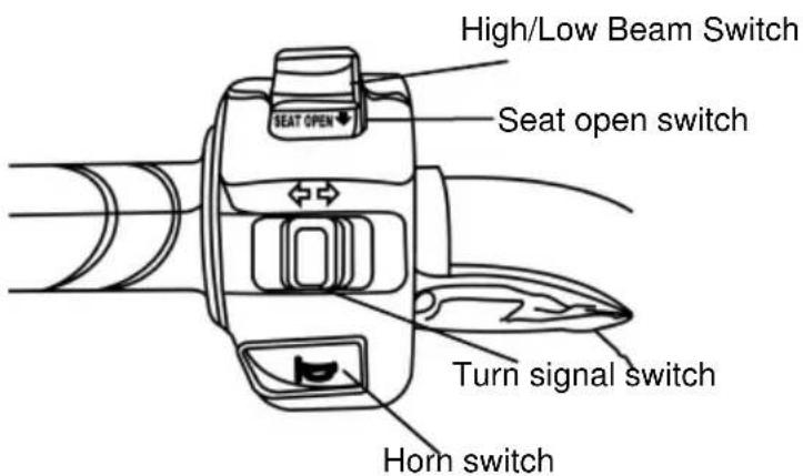 SYM E-Virid - Main Switch - 4