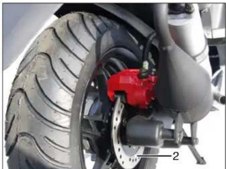 SFM Speedforce 50 (2011) - Bremsscheiben kontrollieren - 2