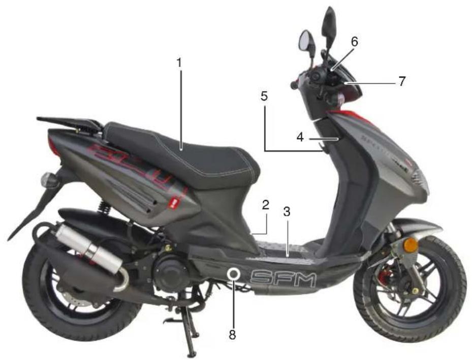 SFM Speedforce 50 (2011) - Fahrzeugansicht rechts - 1