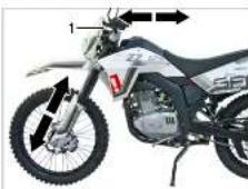 SFM ZX 125 (2013) - Teleskopgabel prüfen - 1